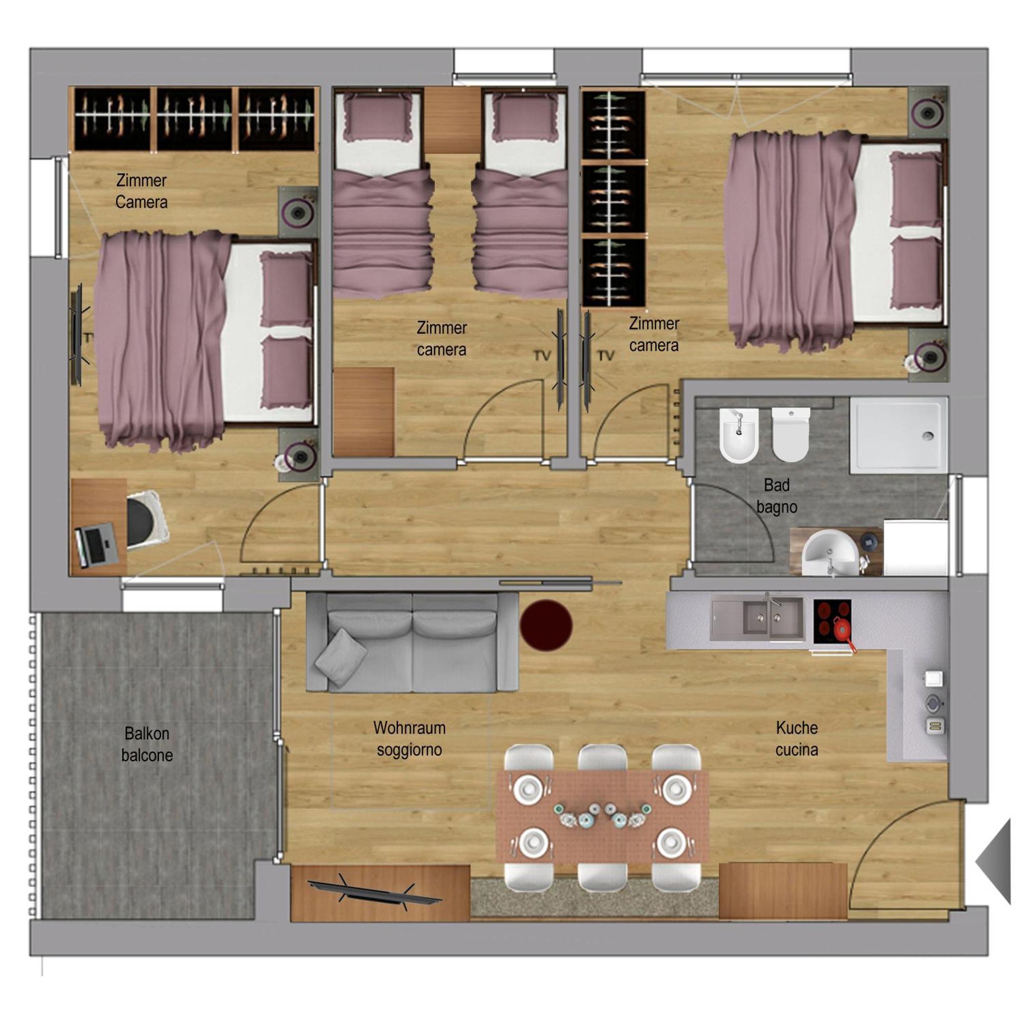Aurturist Roulette Apartment